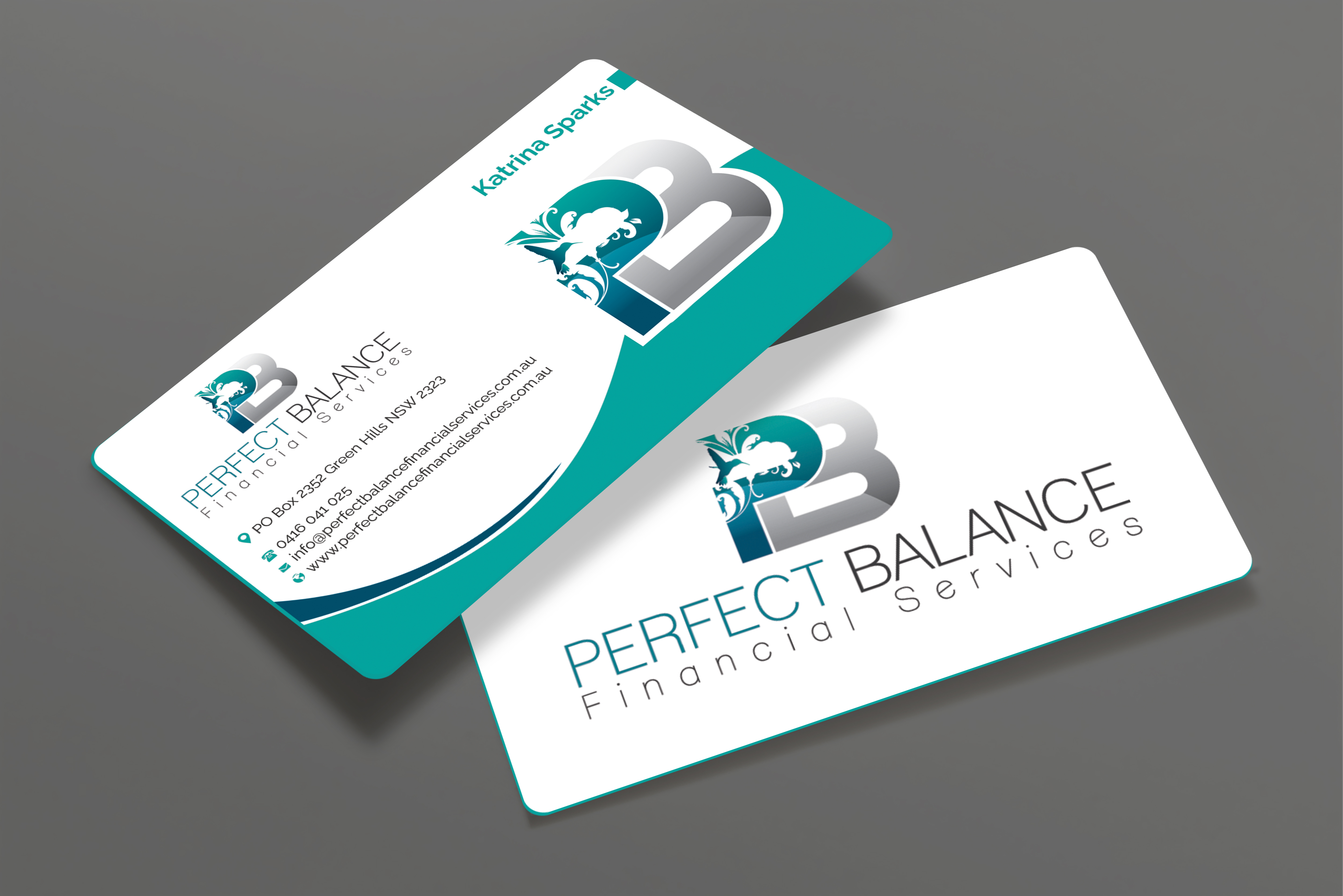 Business Card Design by Expert Bappy for Perfect Balance Financial Services | Design #30595185