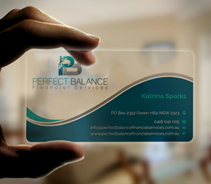 Business Card Design by Expert Bappy for Perfect Balance Financial Services | Design: #30595429