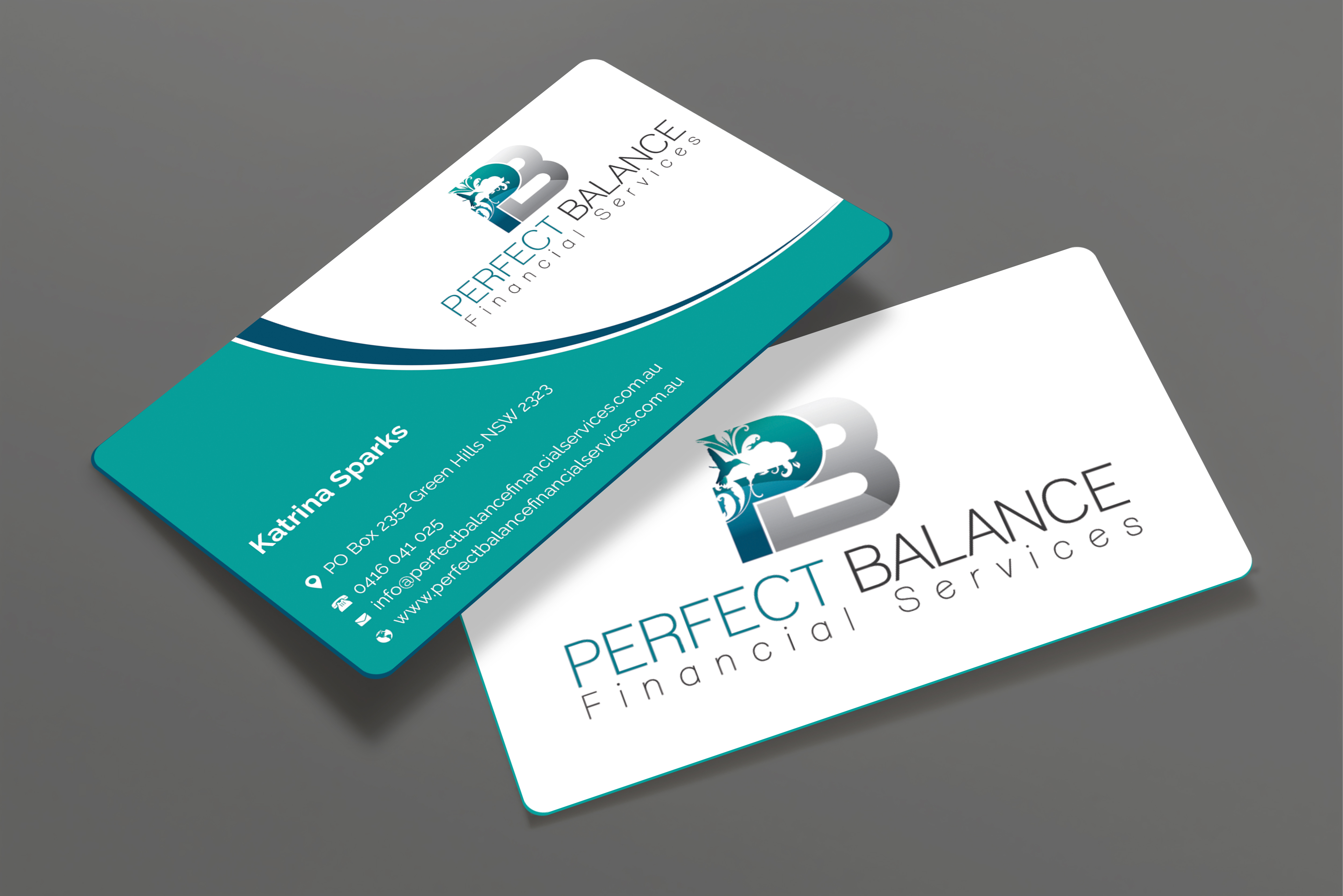 Business Card Design by Expert Bappy for Perfect Balance Financial Services | Design #30595488