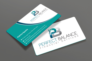 Business Card Design by Expert Bappy for Perfect Balance Financial Services | Design: #30595488