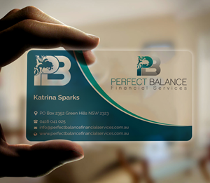 Business Card Design by Expert Bappy for Perfect Balance Financial Services | Design: #30595587