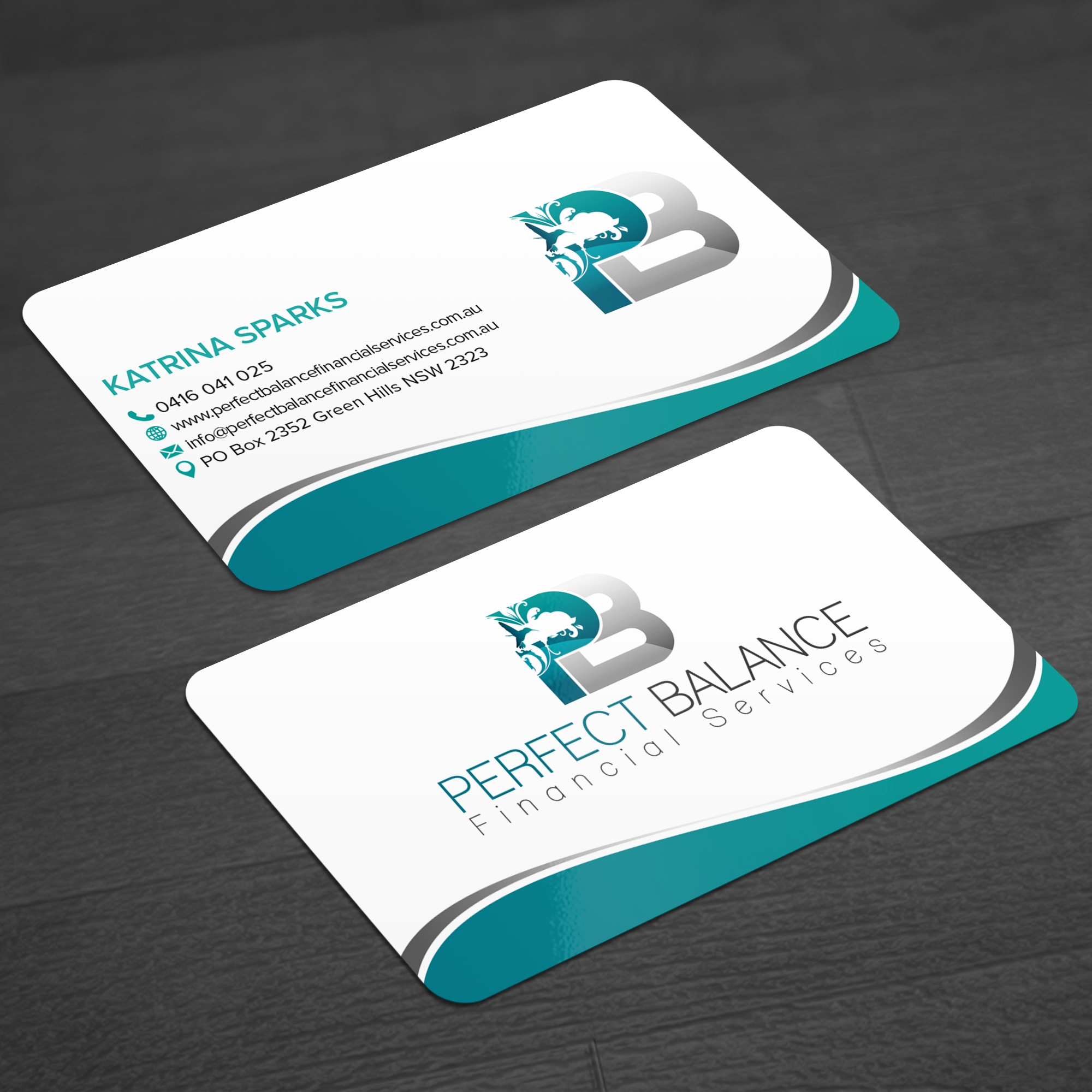 Business Card Design by WellDesign for Perfect Balance Financial Services | Design #30583148