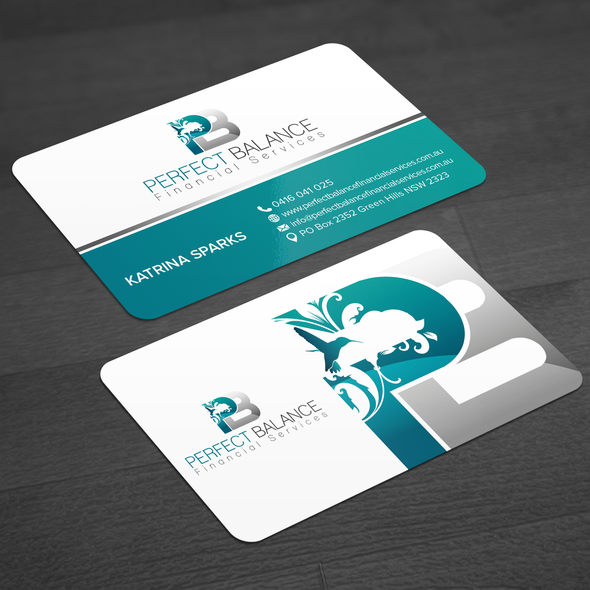 Business Card Design by WellDesign for Perfect Balance Financial Services | Design #30583149