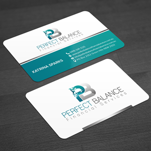 Business Card Design by WellDesign for Perfect Balance Financial Services | Design: #30583150