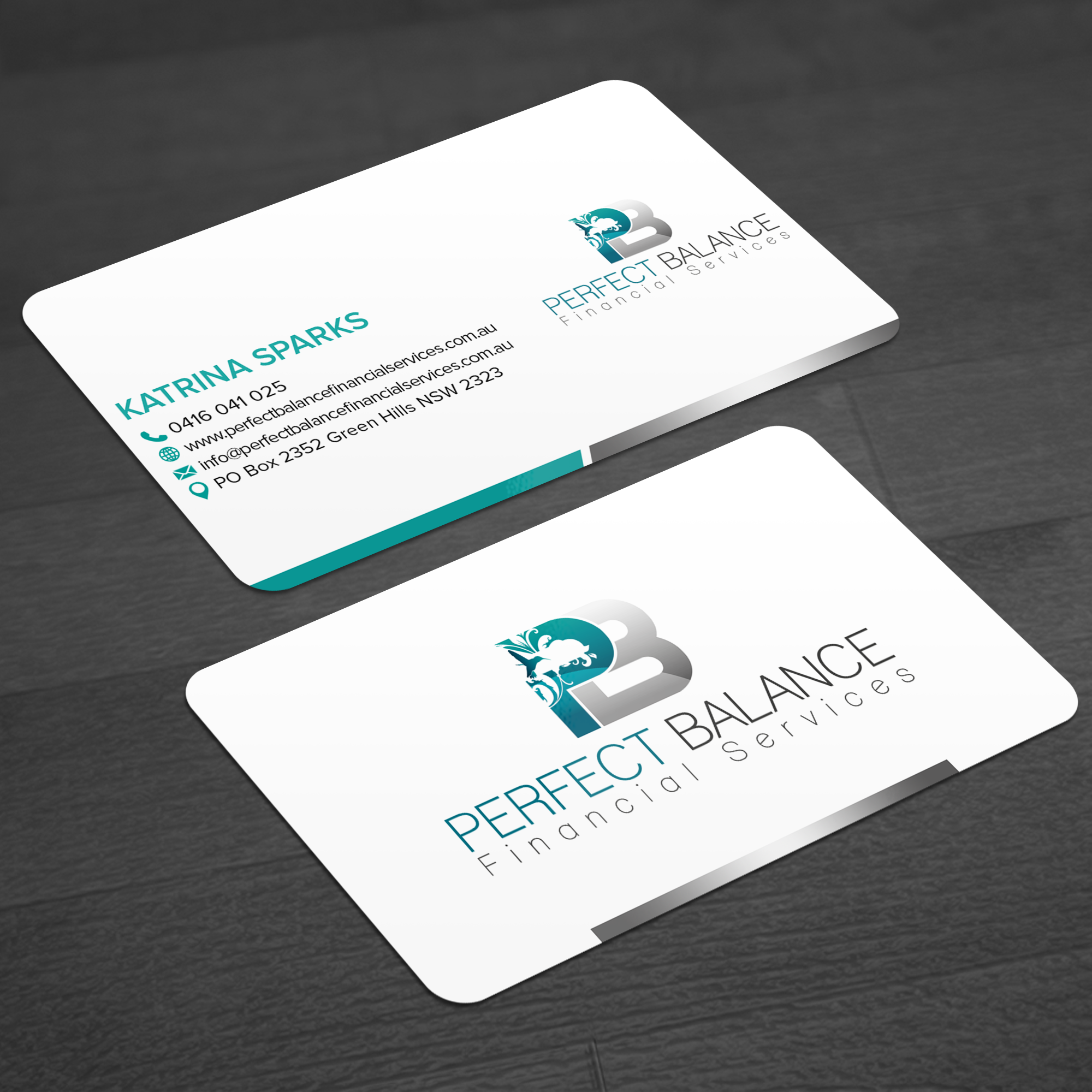 Business Card Design by WellDesign for Perfect Balance Financial Services | Design #30583151