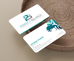 Design de Carte de Visite par Sun Moon Graphic Designer pour Perfect Balance Financial Services | Design : #30583762