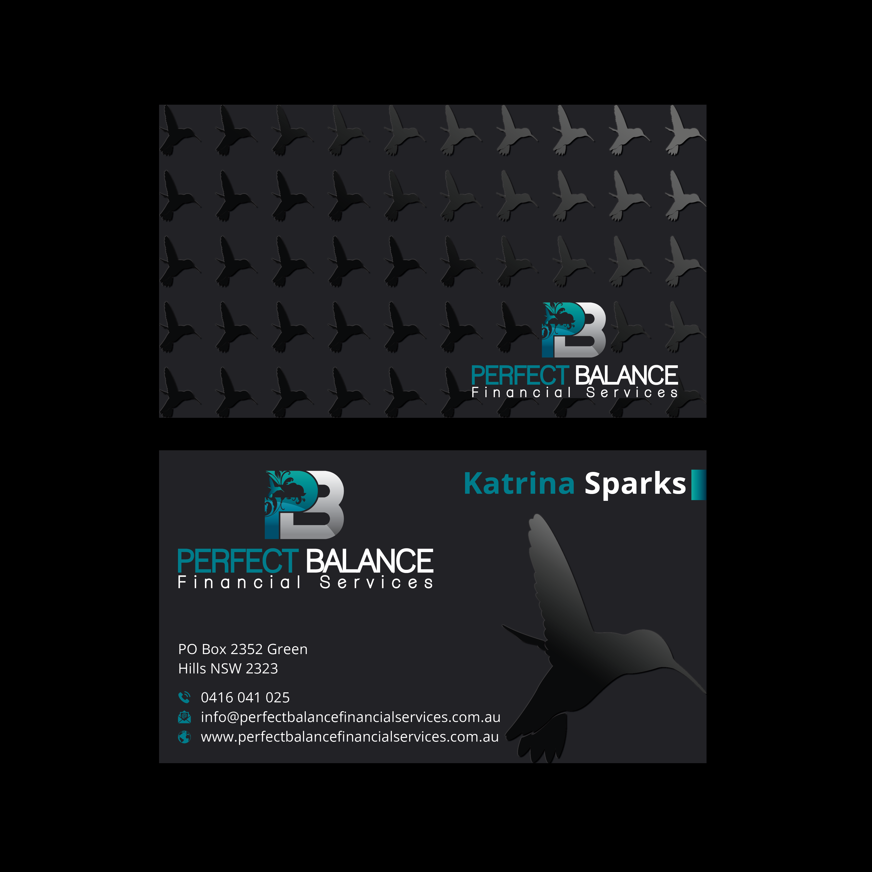 Visitenkarten-Design von DesignerShahadat für Perfect Balance Financial Services | Design #30622057