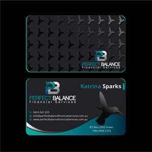 Business Card Design by DesignerShahadat for Perfect Balance Financial Services | Design: #30622058