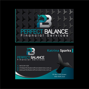 Business Card Design by DesignerShahadat for Perfect Balance Financial Services | Design: #30622061