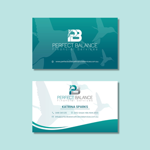 Business Card Design by Modan Mohan Mohini for Perfect Balance Financial Services | Design: #30618403