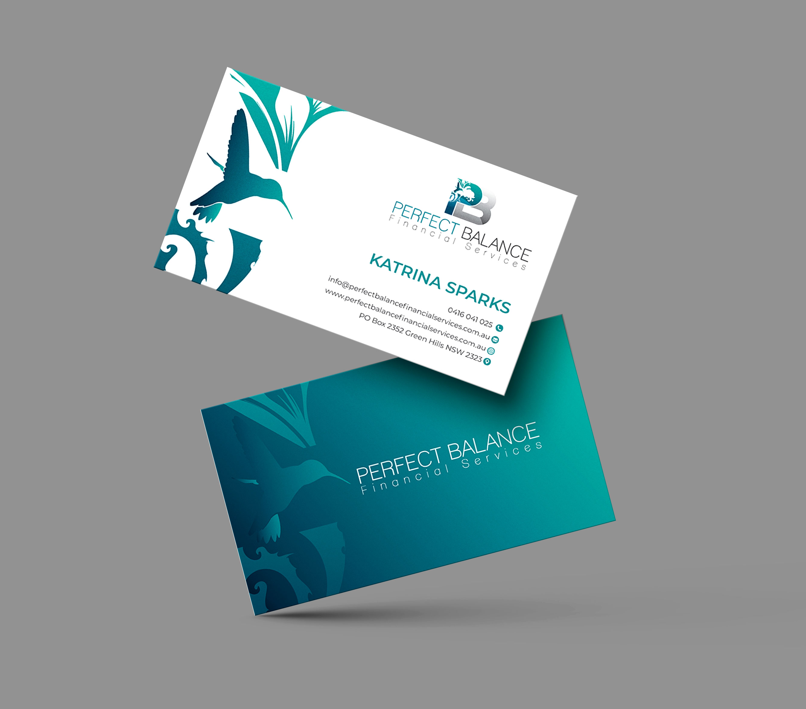 Business Card Design by artbitin for Perfect Balance Financial Services | Design #30600182