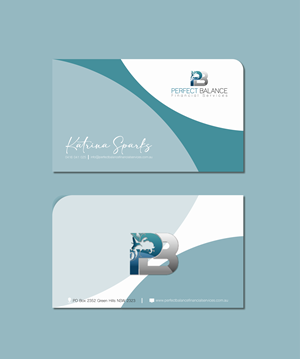 Business Card Design by FAIZ HAIQAL for Perfect Balance Financial Services | Design: #30607676
