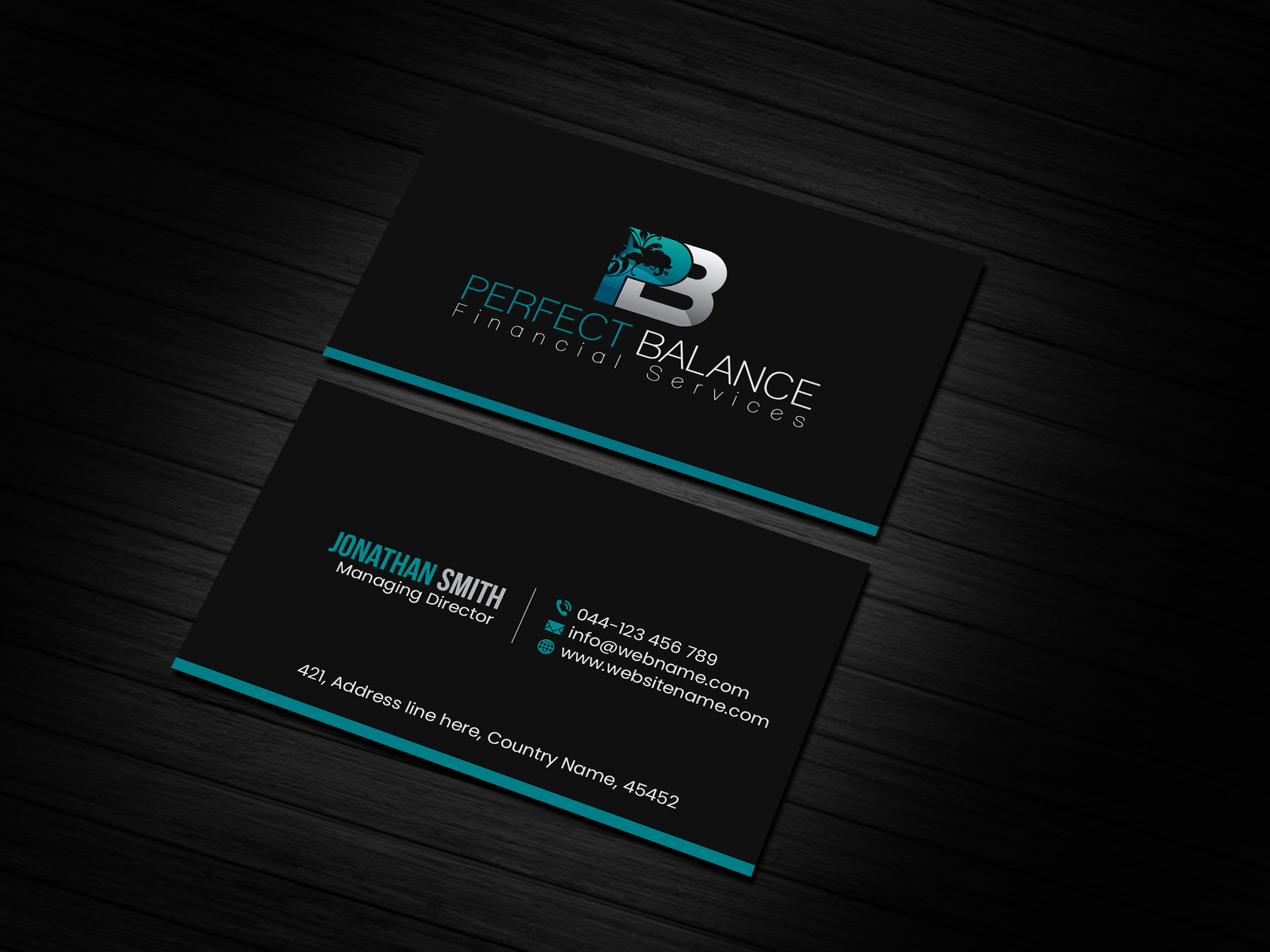 Business Card Design by Creations Box 2015 for Perfect Balance Financial Services | Design #30578432