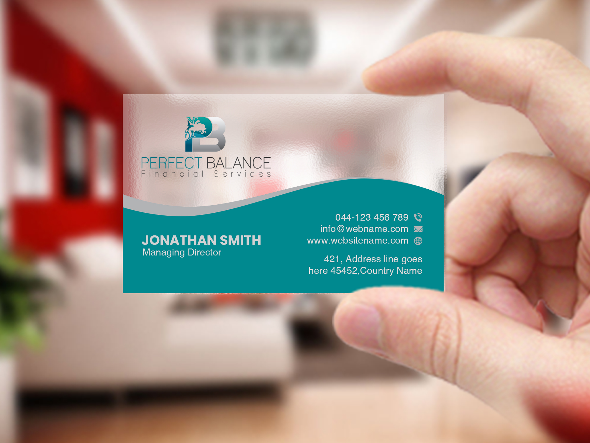 Business Card Design by Creations Box 2015 for Perfect Balance Financial Services | Design #30578436