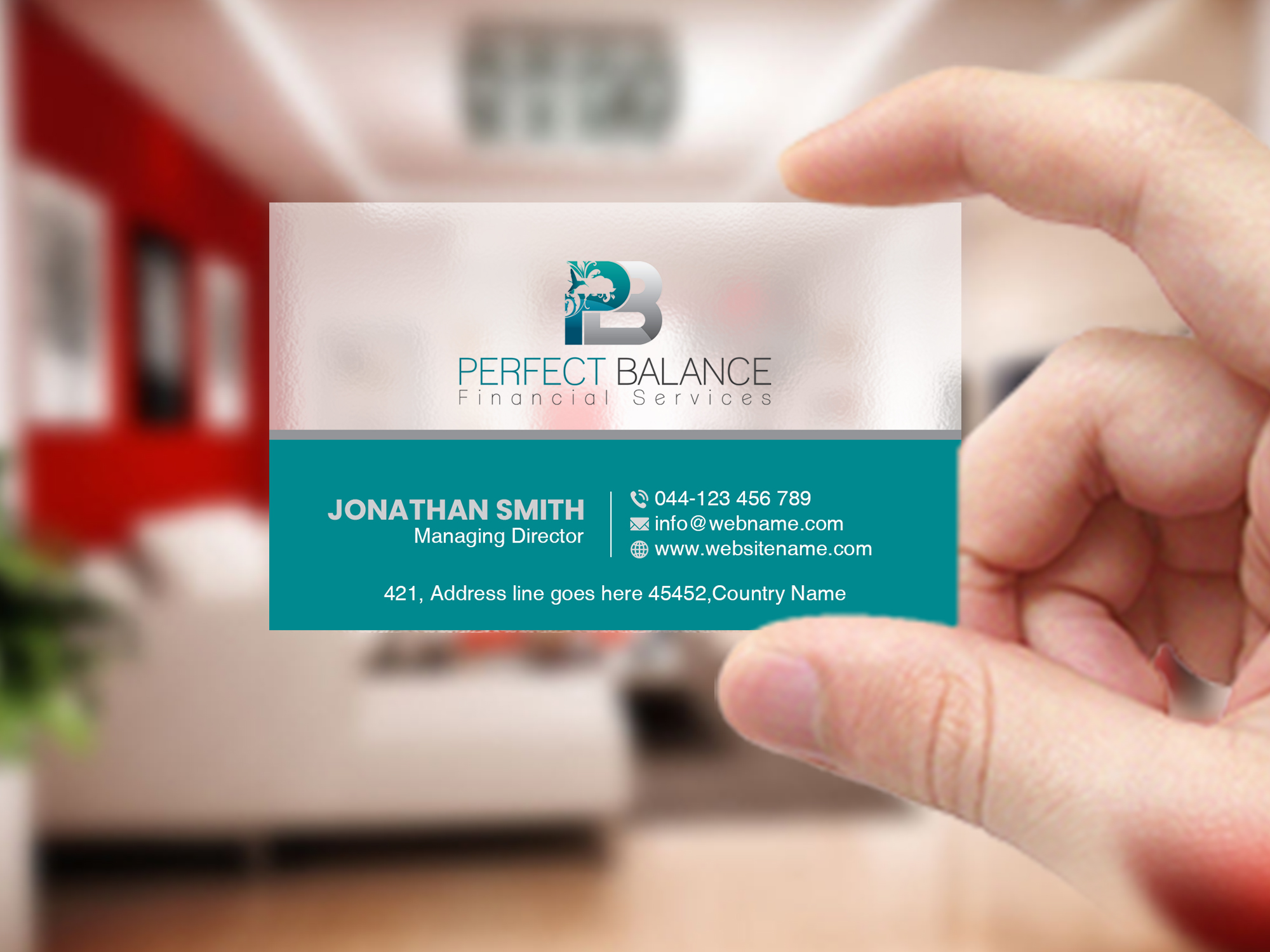 Business Card Design by Creations Box 2015 for Perfect Balance Financial Services | Design #30578437