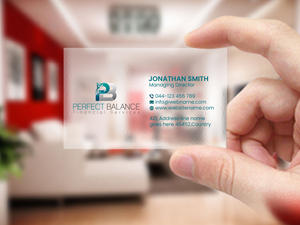 Design de Carte de Visite par Creations Box 2015 pour Perfect Balance Financial Services | Design : #30578440
