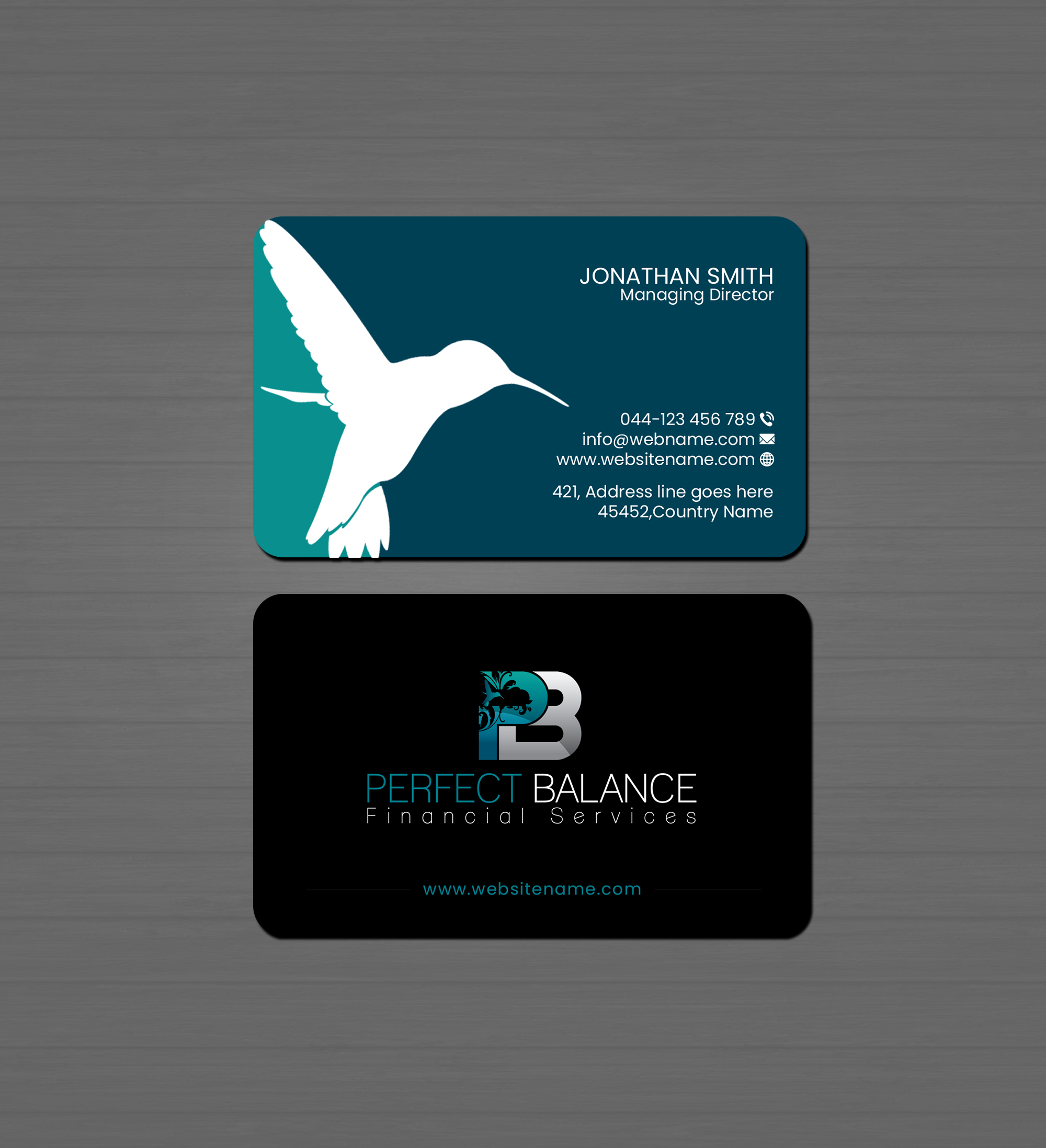 Business Card Design by Creations Box 2015 for Perfect Balance Financial Services | Design #30578472