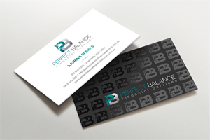 Business Card Design by LAXMI DESIGNHUB for Perfect Balance Financial Services | Design: #30593148