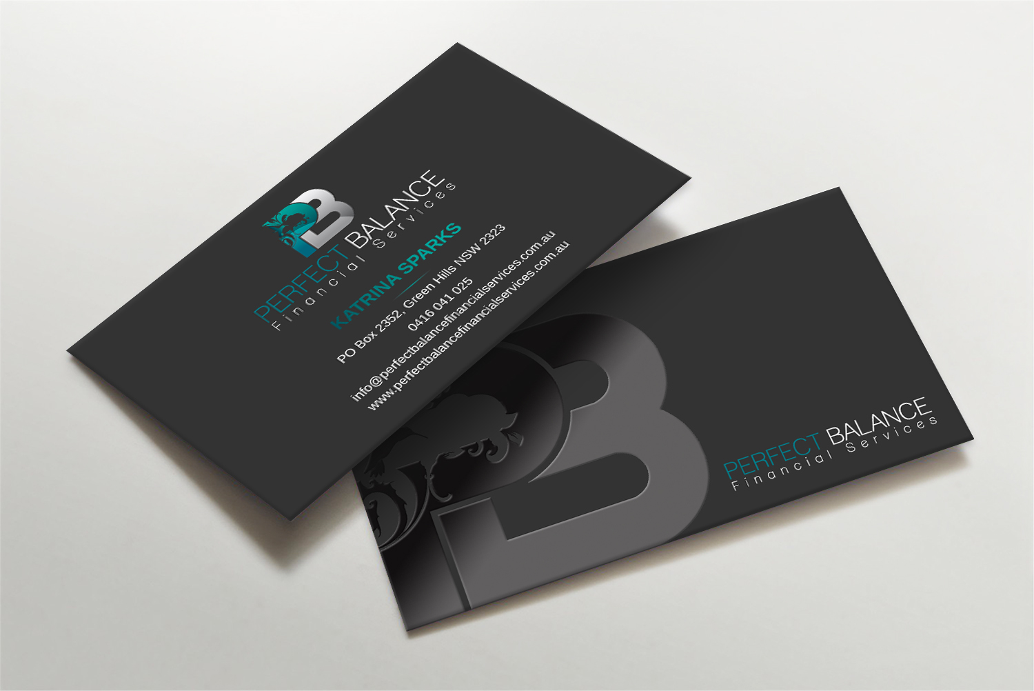 Business Card Design by LAXMI DESIGNHUB for Perfect Balance Financial Services | Design #30622068