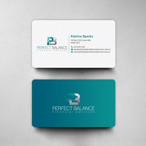 Business Card Design by chandrayaan.creative for Perfect Balance Financial Services | Design: #30598244