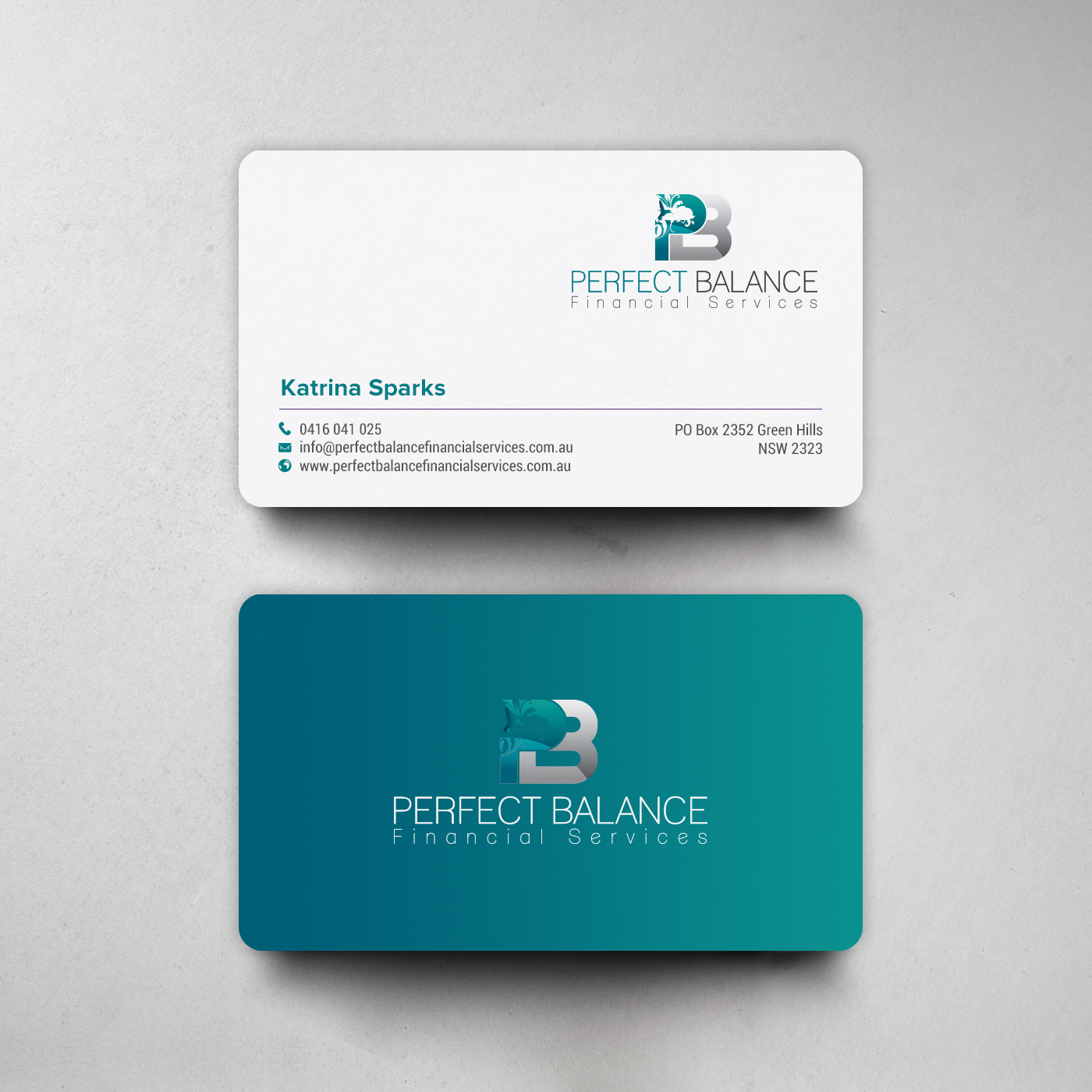 Business Card Design by chandrayaan.creative for Perfect Balance Financial Services | Design #30598248