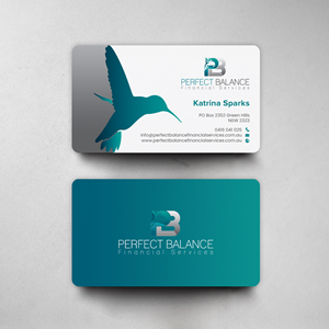 Business Card Design by chandrayaan.creative for Perfect Balance Financial Services | Design: #30598372