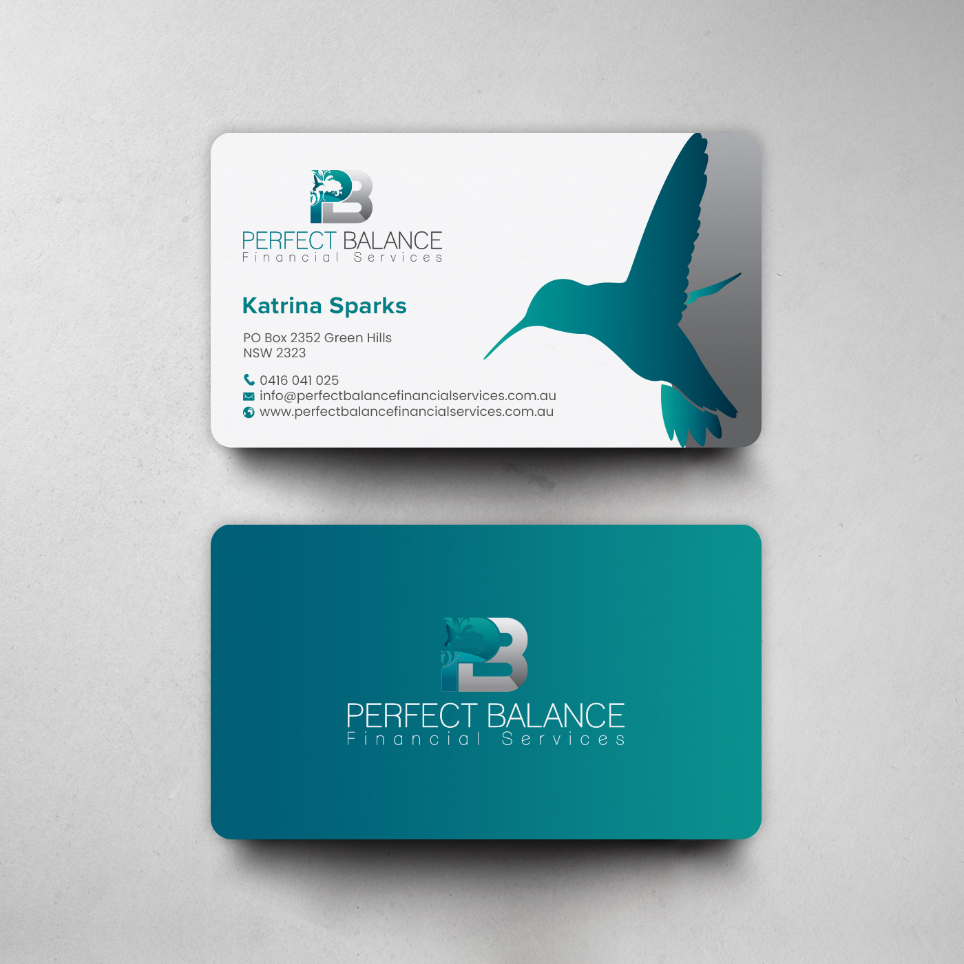 Business Card Design by chandrayaan.creative for Perfect Balance Financial Services | Design #30598390