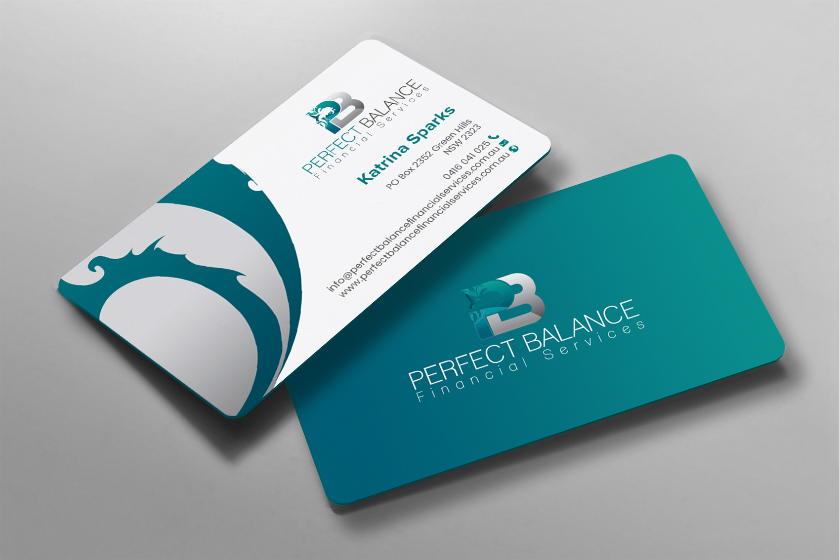 Business Card Design by chandrayaan.creative for Perfect Balance Financial Services | Design #30598652