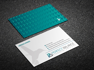 Business Card Design by Magic of Art for Perfect Balance Financial Services | Design: #30585509