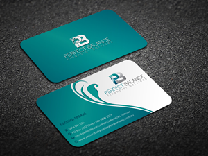 Business Card Design by Magic of Art for Perfect Balance Financial Services | Design: #30585510