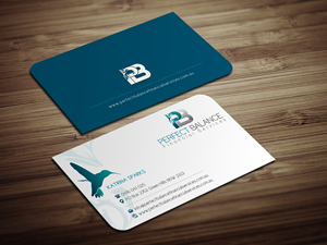 Business Card Design by Magic of Art for Perfect Balance Financial Services | Design: #30585513