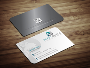 Business Card Design by Magic of Art for Perfect Balance Financial Services | Design: #30591565