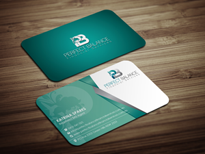 Business Card Design by Magic of Art for Perfect Balance Financial Services | Design: #30621987