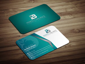 Business Card Design by Magic of Art for Perfect Balance Financial Services | Design: #30621989