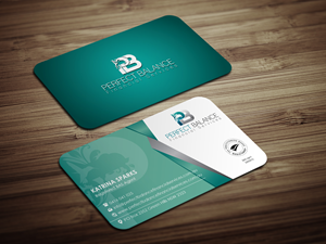Business Card Design by Magic of Art for Perfect Balance Financial Services | Design: #30622094