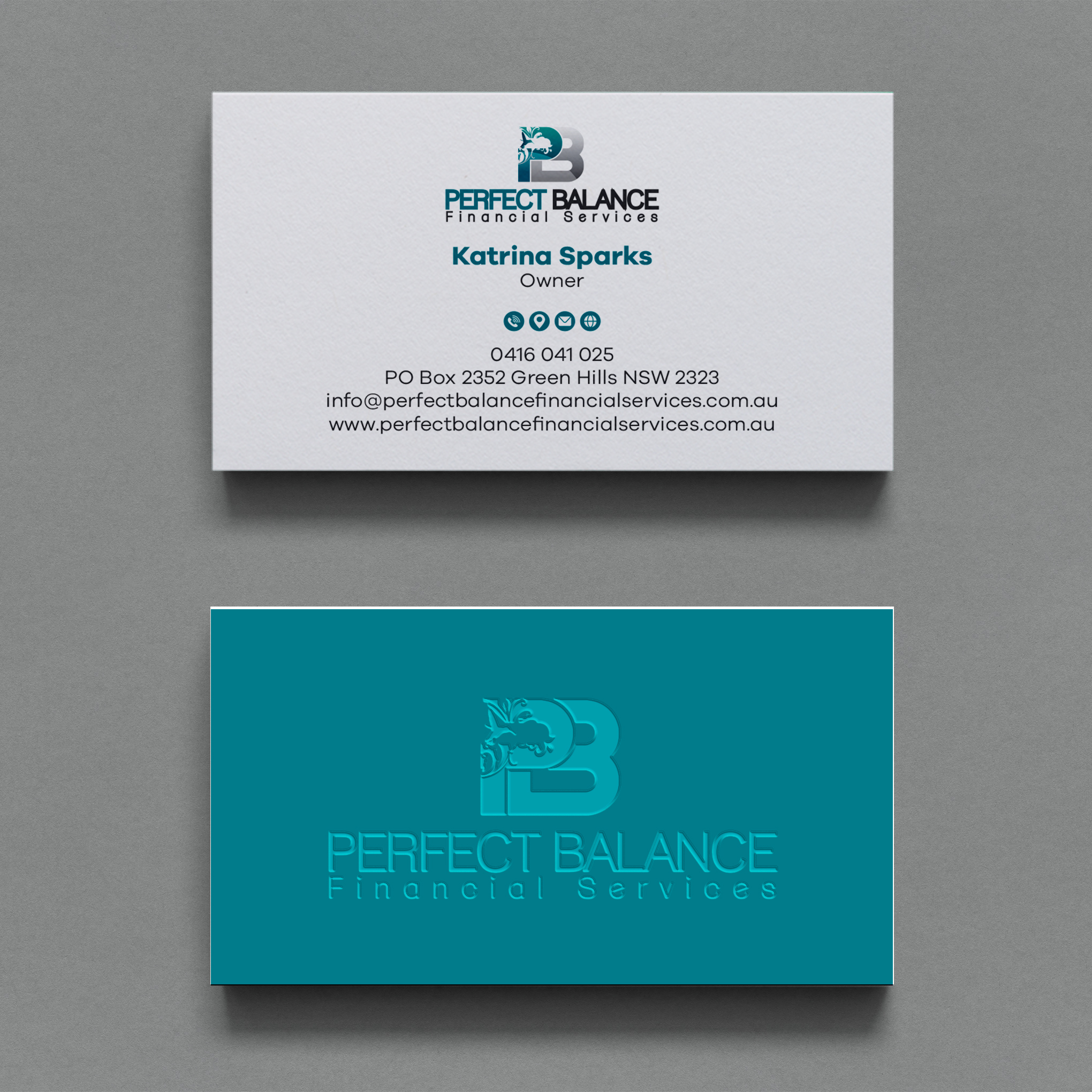 Business Card Design by Bikash Das for Perfect Balance Financial Services | Design #30601467