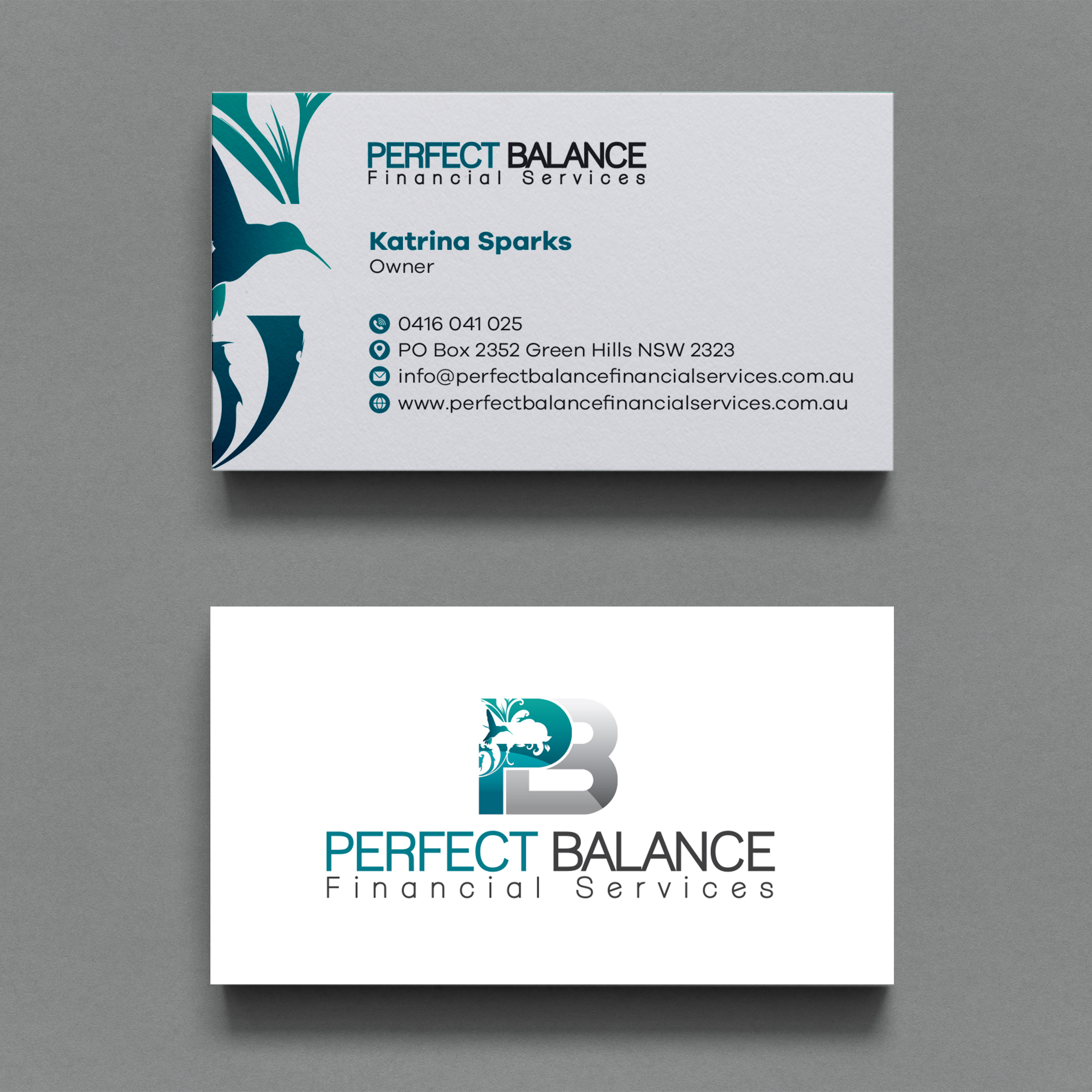 Business Card Design by Bikash Das for Perfect Balance Financial Services | Design #30602297