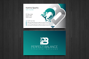 Visitenkarten-Design von tariqul 2 für Perfect Balance Financial Services | Design: #30590487