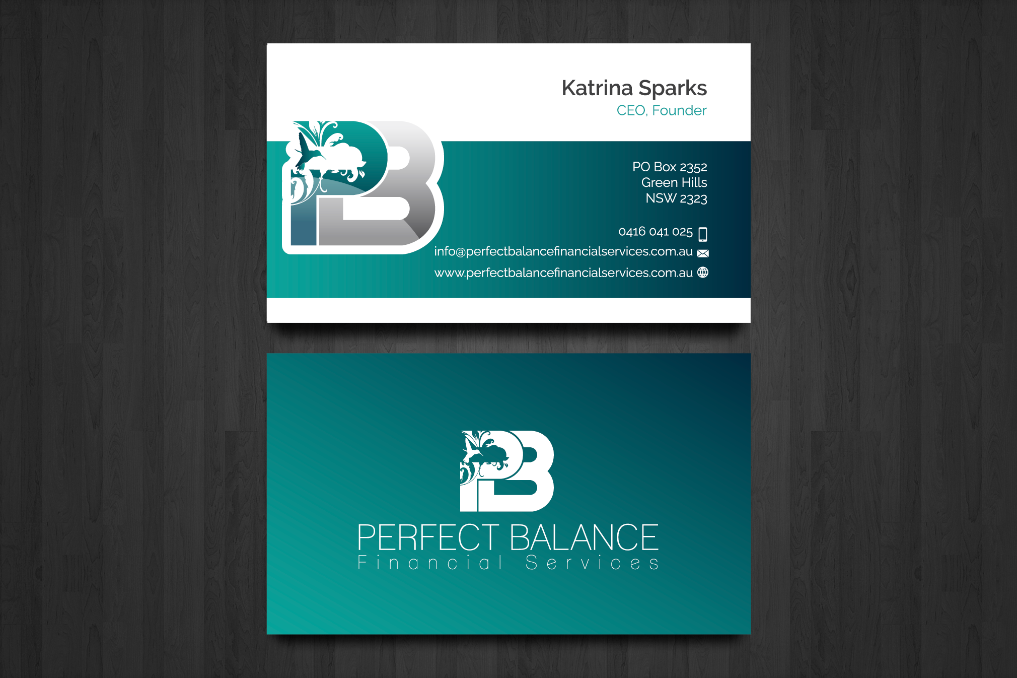 Business Card Design by tariqul 2 for Perfect Balance Financial Services | Design #30595236