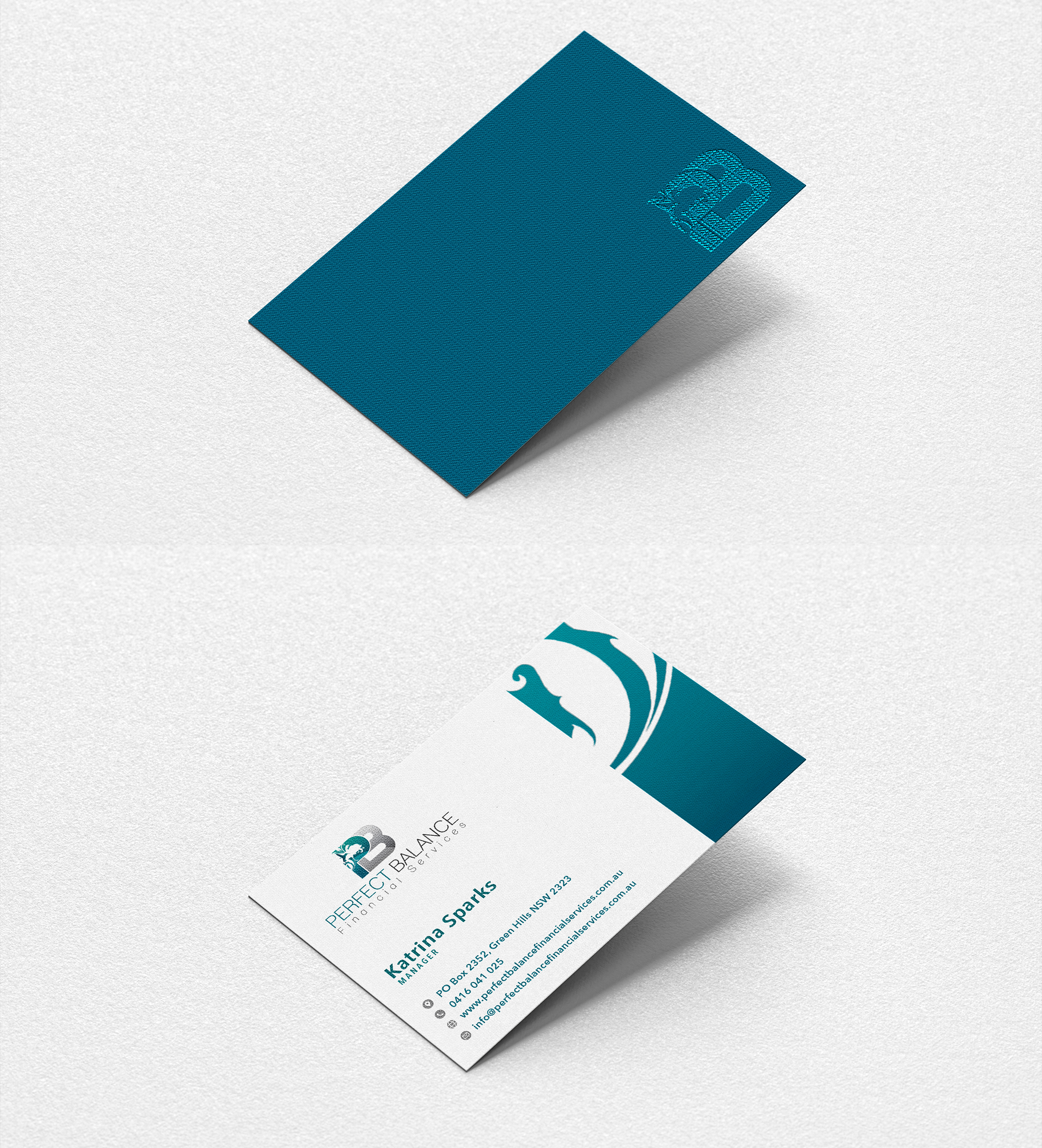 Design de Carte de Visite par Lprossd pour Perfect Balance Financial Services | Design #30585985
