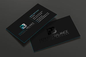 Business Card Design by DesignShout for Perfect Balance Financial Services | Design: #30580346