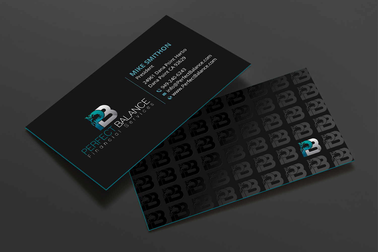 Business Card Design by DesignShout for Perfect Balance Financial Services | Design #30580347