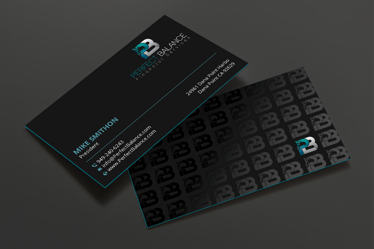 Business Card Design by DesignShout for Perfect Balance Financial Services | Design #30580386