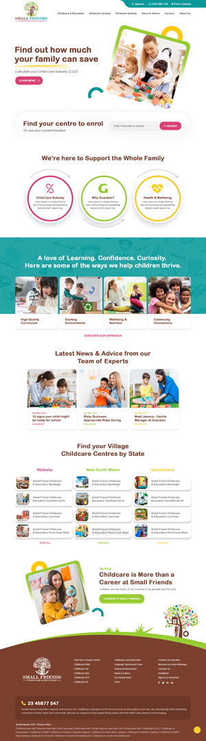 Web-Design von nzdesigners für SFCE PTY LTD ATF SFCE TRUST | Design #30599303