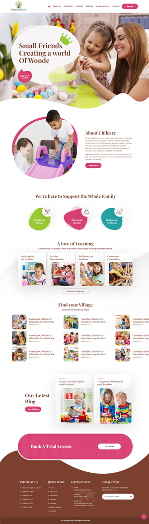 Web Design by nzdesigners for SFCE PTY LTD ATF SFCE TRUST | Design: #30599306