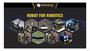 Design de PowerPoint par pb pour robotsforroboticists.com | Design : #30588166