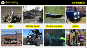 PowerPoint Design by pb for robotsforroboticists.com | Design #30588179