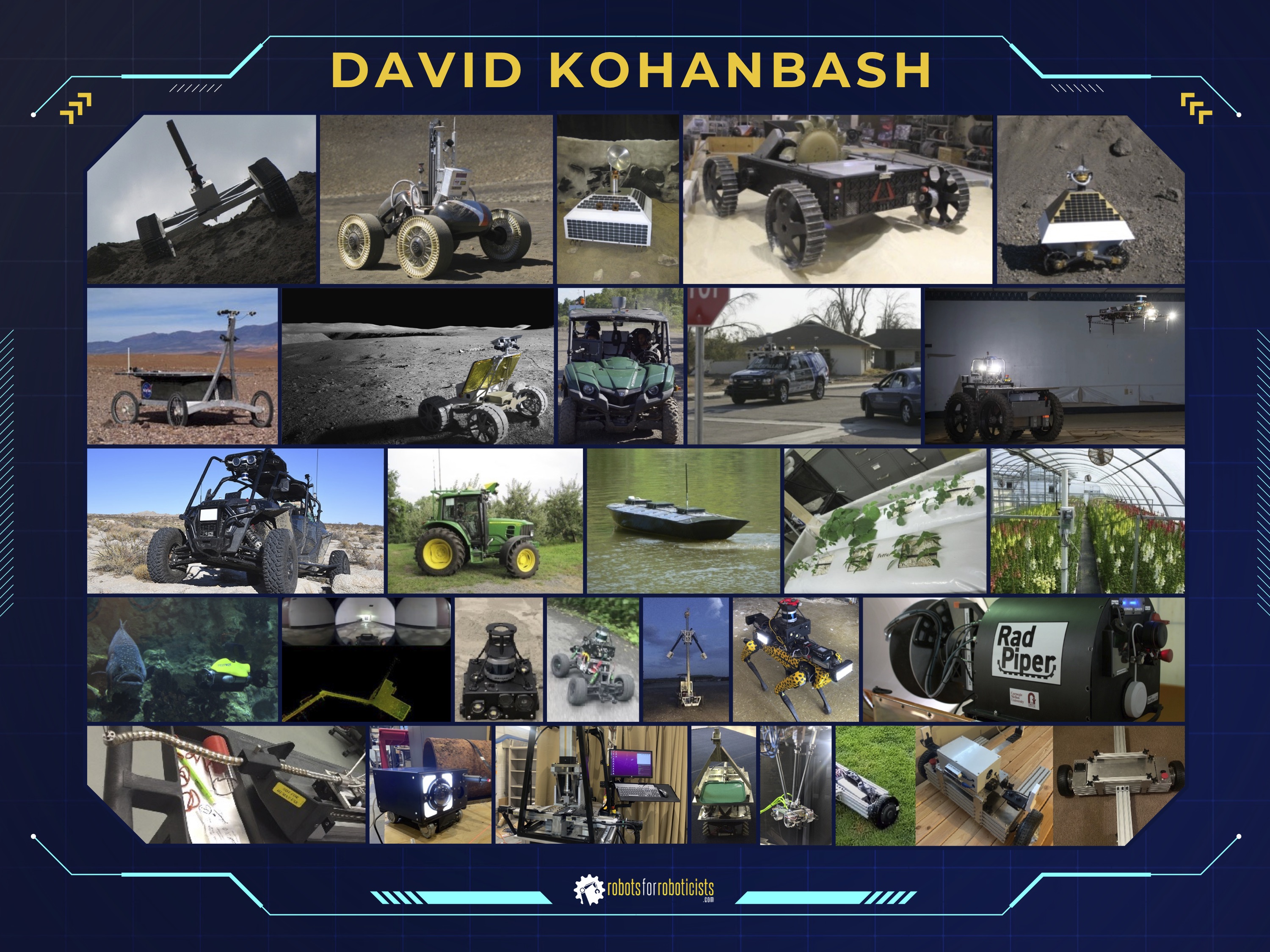 Design de PowerPoint par Flatmilter pour robotsforroboticists.com | Design #30591691