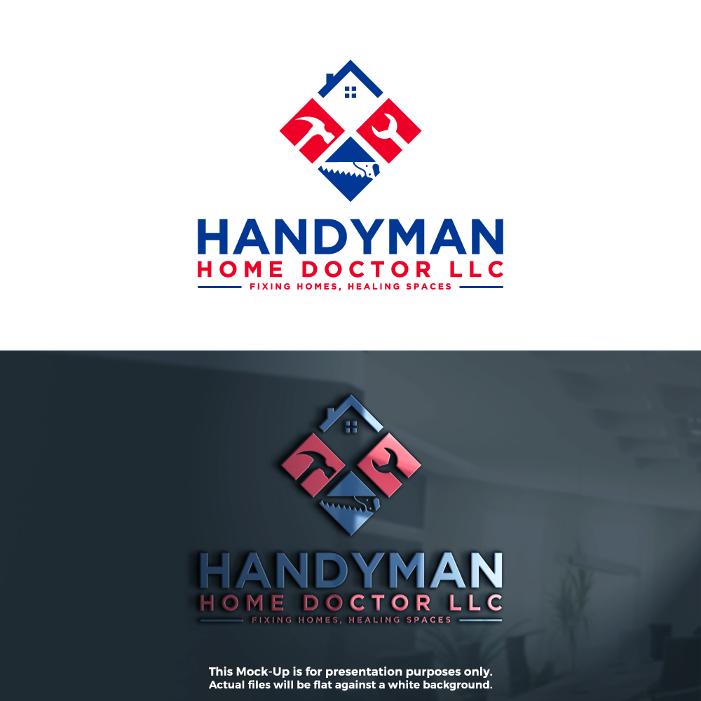 Logo-Design von pippu für Handyman Home Doctor LLC | Design #30602300