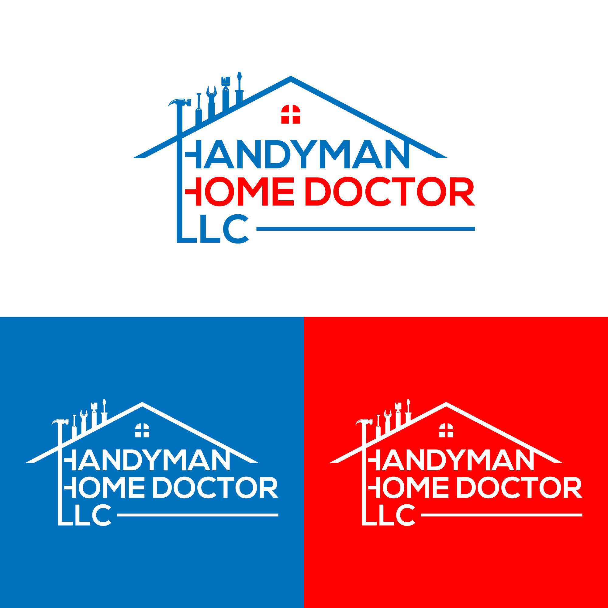 Logo Design by NajimPathan for Handyman Home Doctor LLC | Design #30596783